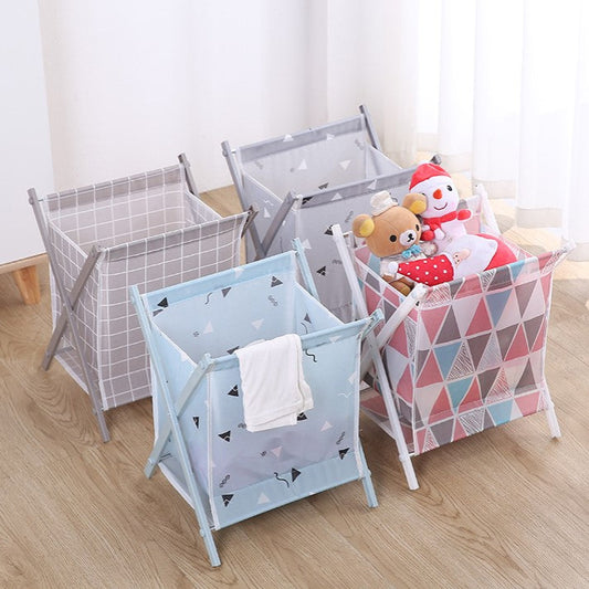 Waterproof Foldable Laundry Basket Dirty Clothes Organizer Storage Bin Tool Free Assembly