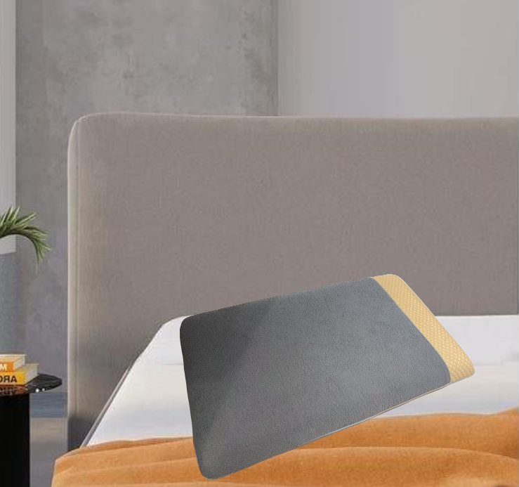 Hotel Collection Zero Pressure Slow Rebound Memory Foam Bread Pillow With New Style Color Design Cover