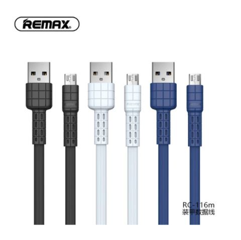 Remax Rc-116m 1Meter Micro USB Charging Data Cable 2.4A Mobile / IPCAM
