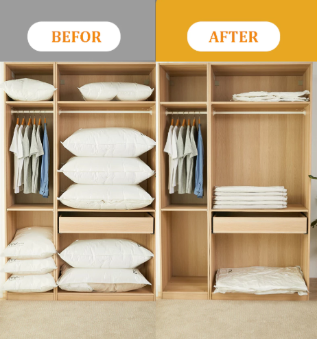 High Quality Extra Durable Vacuum Storage Compression Bag 80×120cm
