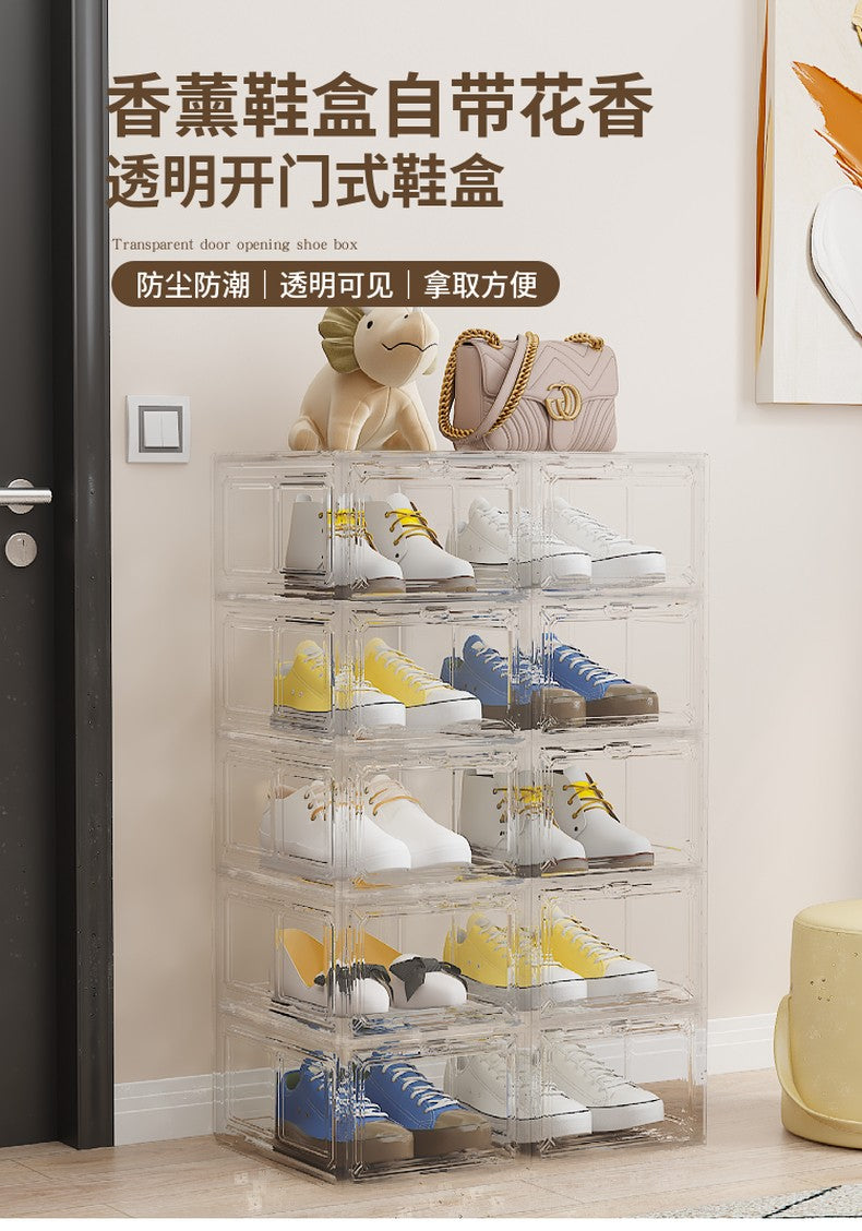 Multi Function Transparent Aromatic Shoe Box