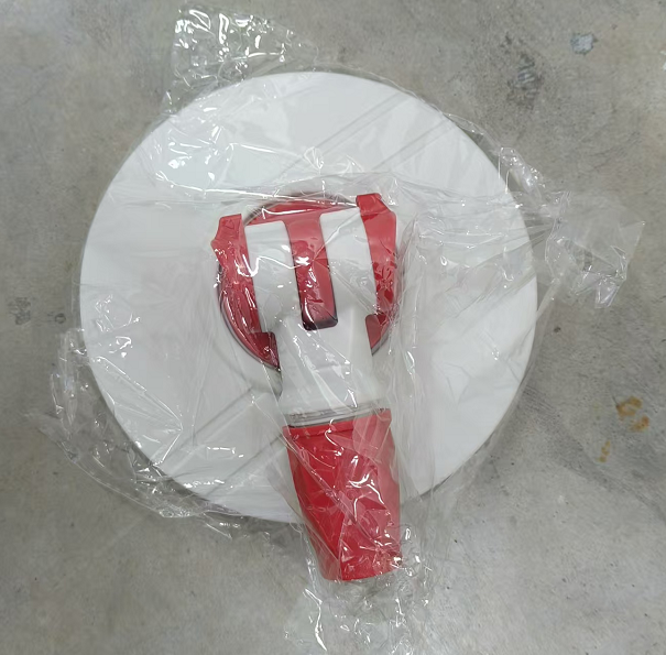 Detachable Rotating Floating Mop & ABS Bucket Set with 360° Swivel Head Thick Material With Pull Handle
