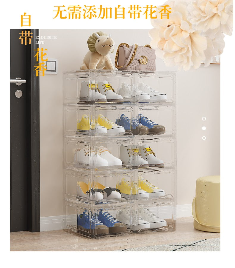 Multi Function Transparent Aromatic Shoe Box