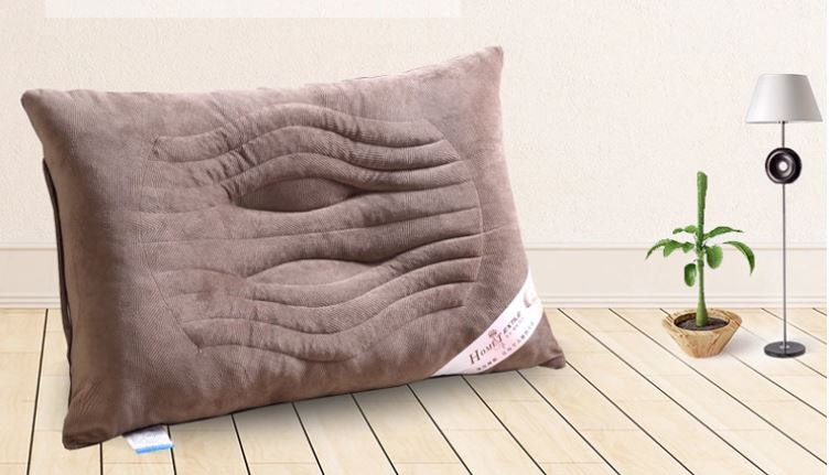 Luxury Hotel Collection 750g Negative Ion Pearl Cotton Contour Pillow Core