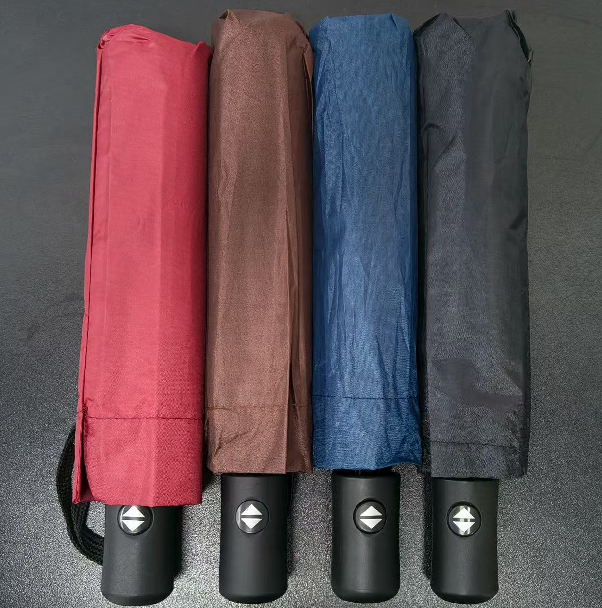 8 Thick Bone High Quality Anti-UV Portable Foldable Automatic Rainy Or Sunny Umbrella With Cover