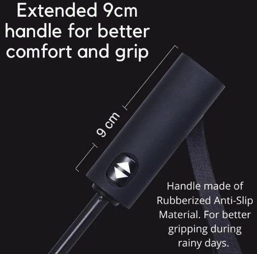 8 Thick Bone High Quality Anti-UV Portable Foldable Automatic Rainy Or Sunny Umbrella Flat Handle With Cover
