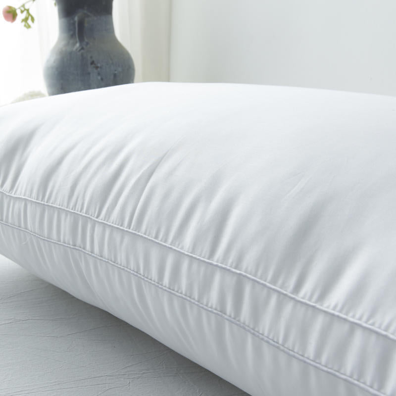 5 Star Hotel Quality 1500g Pure Feather Fiber 40x70 High Pillow