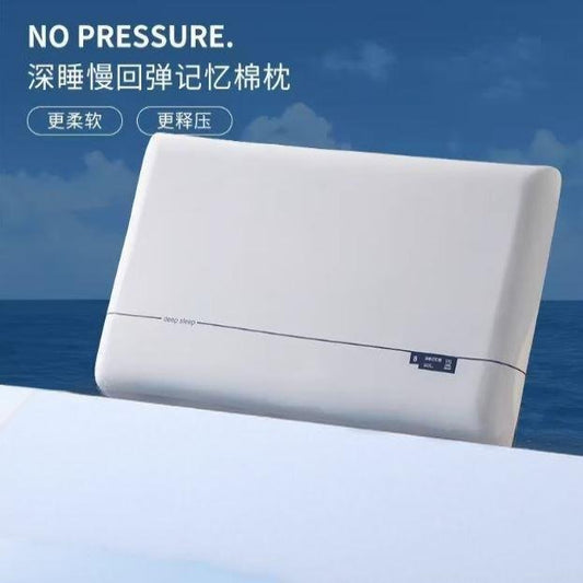 Hotel Collection Deep Sleep Zero Pressure Memory Foam Pillow 8cm 10cm