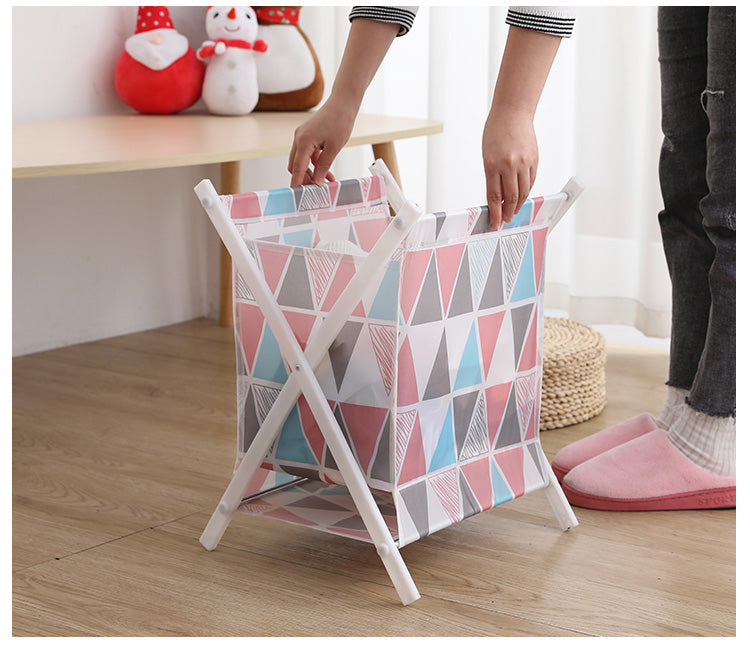 Waterproof Foldable Laundry Basket Dirty Clothes Organizer Storage Bin Tool Free Assembly