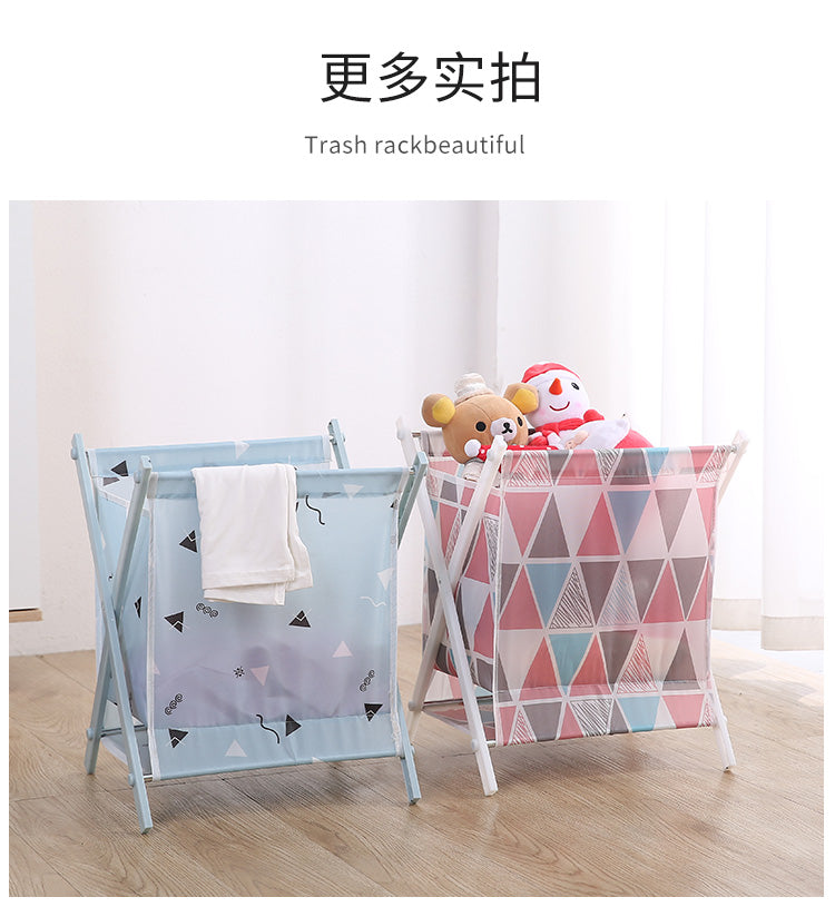 Waterproof Foldable Laundry Basket Dirty Clothes Organizer Storage Bin Tool Free Assembly