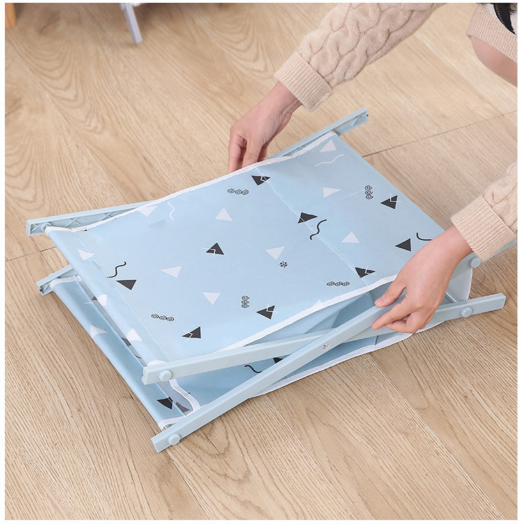 Waterproof Foldable Laundry Basket Dirty Clothes Organizer Storage Bin Tool Free Assembly