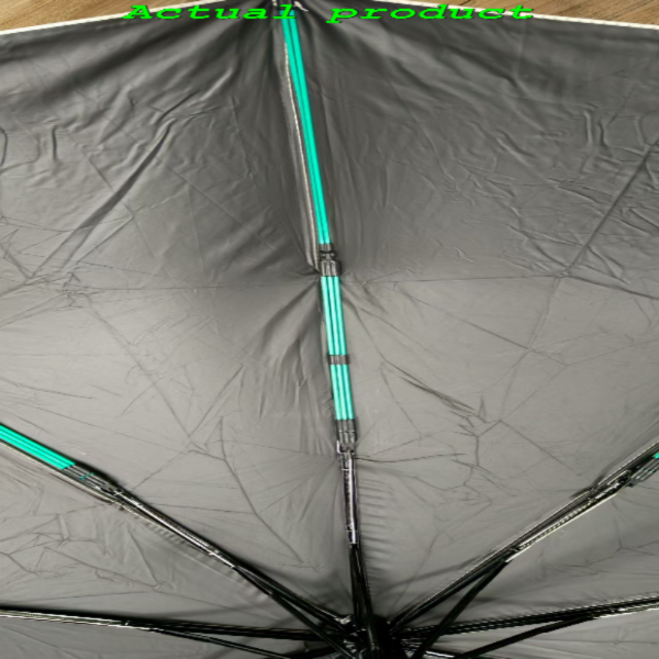 10 Double Bone High Quality Anti-UV Foldable Automatic Rainy Or Sunny Umbrella Buckle Handle With Cover