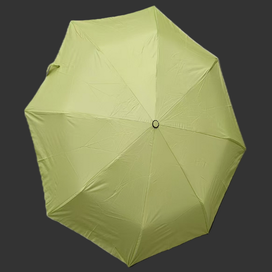 8 Thick Bone High Quality Anti-UV Portable Foldable Automatic Rainy Or Sunny Umbrella Flat Handle With Cover