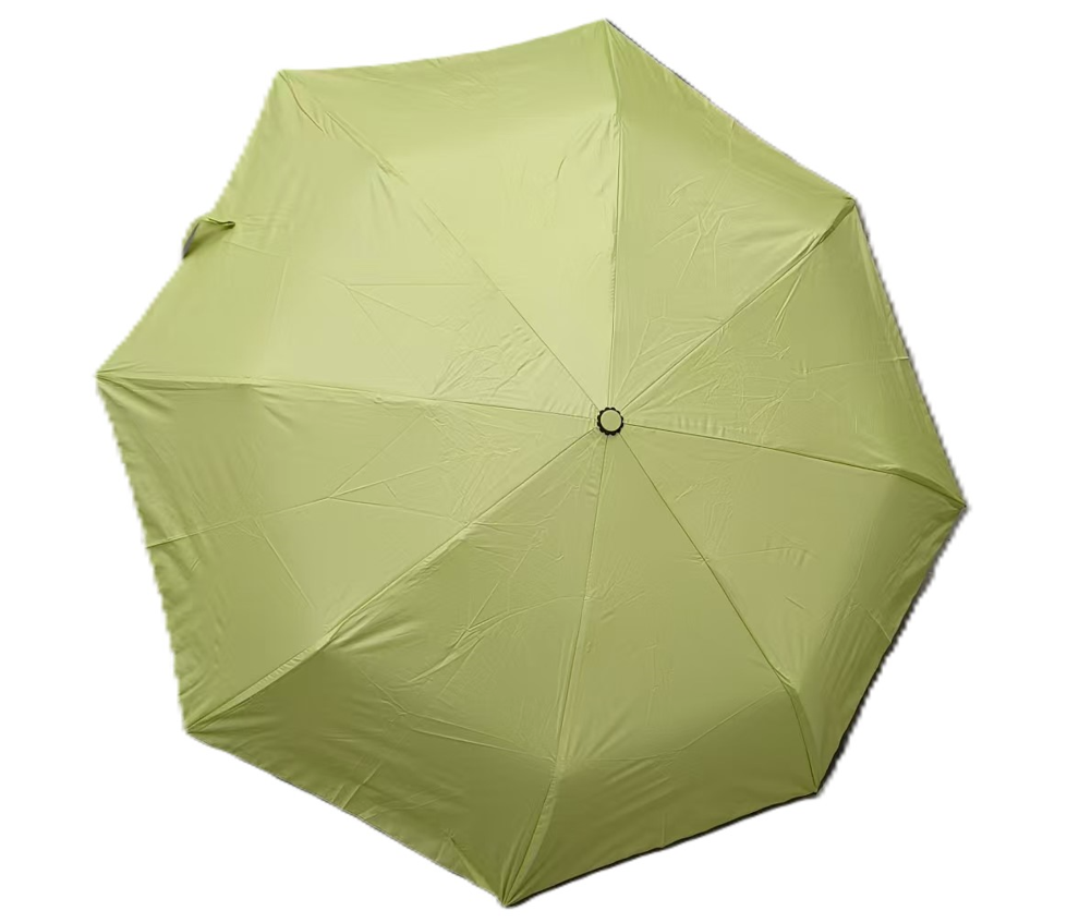 8 Thick Bone High Quality Anti-UV Portable Foldable Automatic Rainy Or Sunny Umbrella Flat Handle With Cover