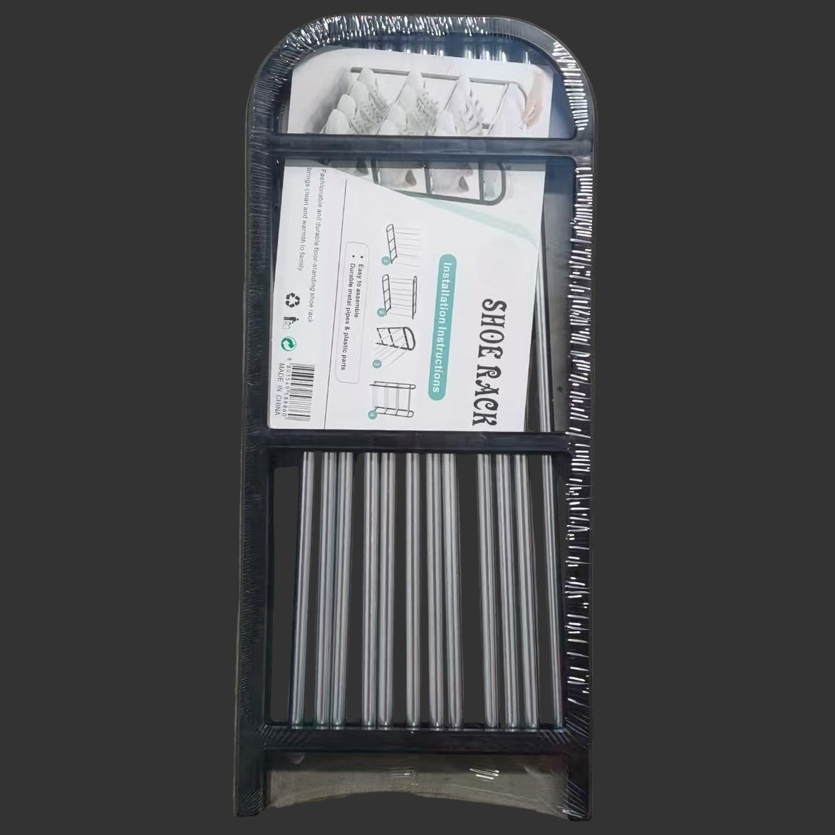 3 Layer Shoe Shelf Rack Tool Free Assembly