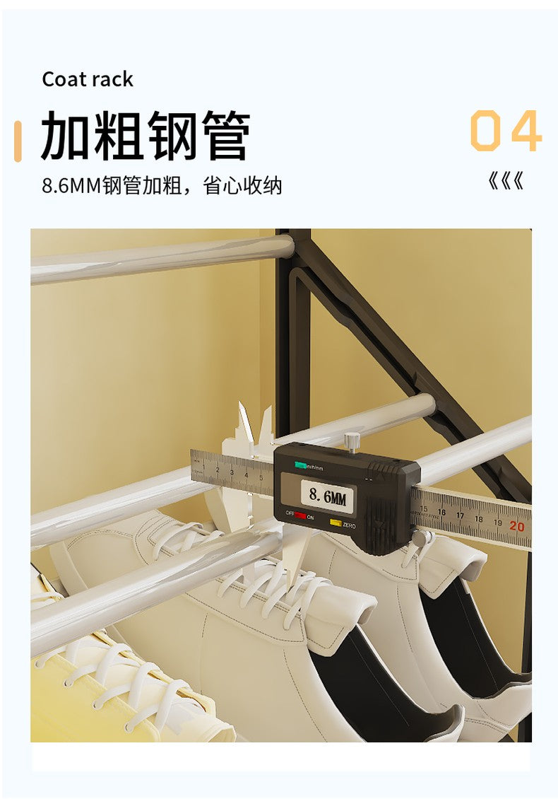 4 Layer Slanted Shoe Shelf Rack Black Tool Free Assembly