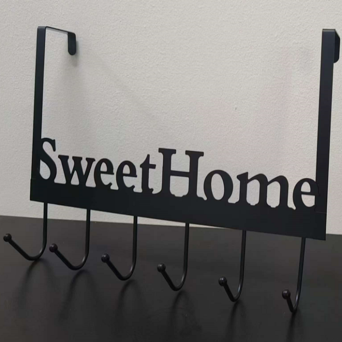 Heavy Duty Over The Door Hook Hanger 6 Hook 2056