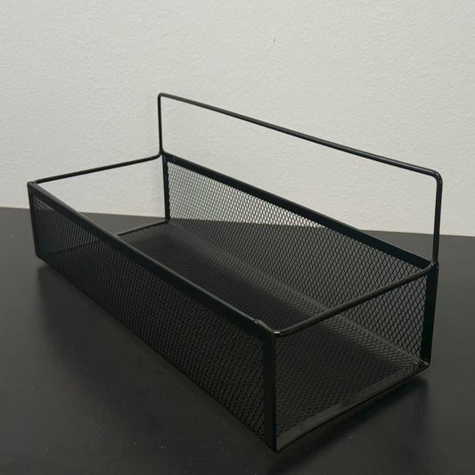 Bolded Frame Wall-Mounted Screwless Storage Basket 0627