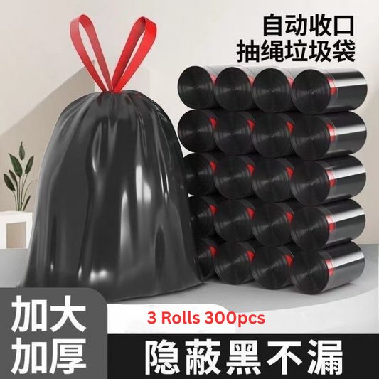 Extra Thick Drawstring Invisible Garbage Bag Trash Bag 45x50 5gram 100pcs/Roll